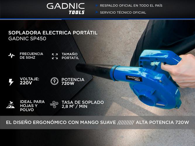 Sopladora Electrica Portátil Gadnic SP450 720W Alta Potencia - 1