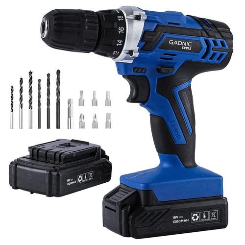 Destornillador Eléctrico 18V Gadnic D18 Recargable - 0