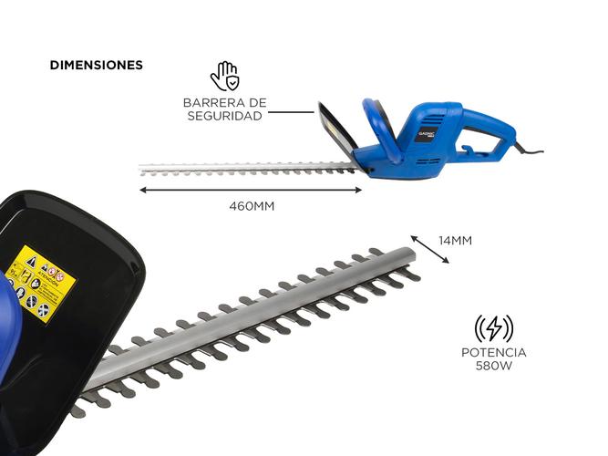 Podadoras Para Plantas Gadnic TRIHE580 Cortacercos  - 5