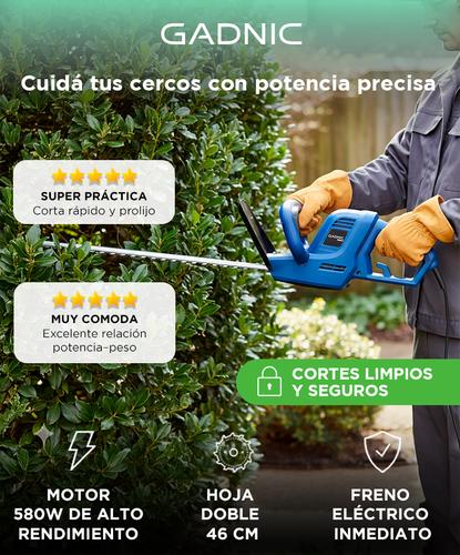 Podadoras Para Plantas Gadnic TRIHE580 Cortacercos  - 1