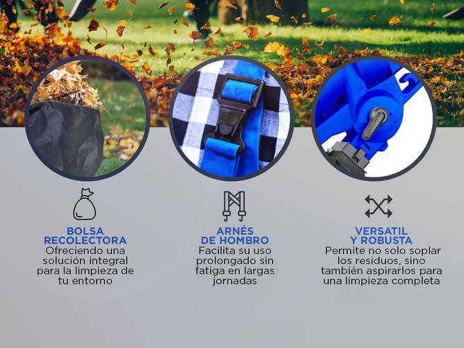 Sopladora de Hojas Gadnic con Bolsa - 3
