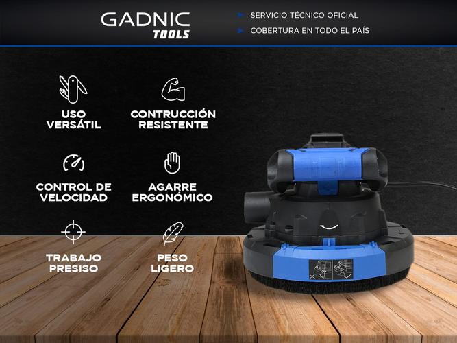 Pulidora Lijadora 1050w Gadnic Con Accesorios - 1