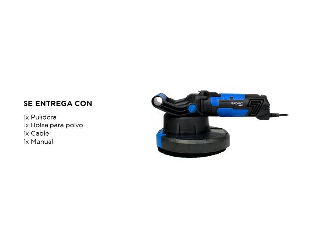 Pulidora Lijadora 1050w Gadnic Con Accesorios - 5