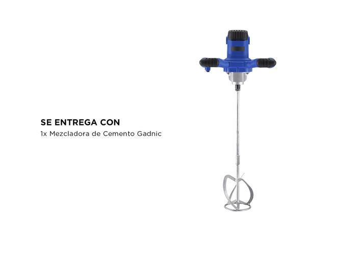 Mezclador Eléctrico Gadnic Para Pintura y Cemento  - 6