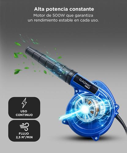 Sopladora Eléctrica Portátil Gadnic 500W Alta Potencia - 2