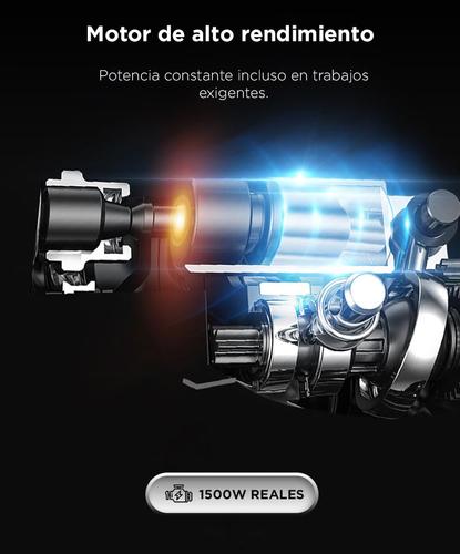 Rotomartillo Bron by Gadnic 3 en 1 Alta Potencia 1500W Velocidad Ajustable SDS Plus 800 RPM 6J 230V 50Hz Kit Completo Broca Copa 60 mm - 4