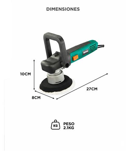 Pulidora Eléctrica Bron 850W Orbital - 5