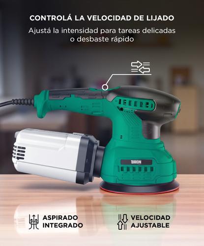 Lijadora Electrica Bron by Gadnic 200W 12000 RPM - 3