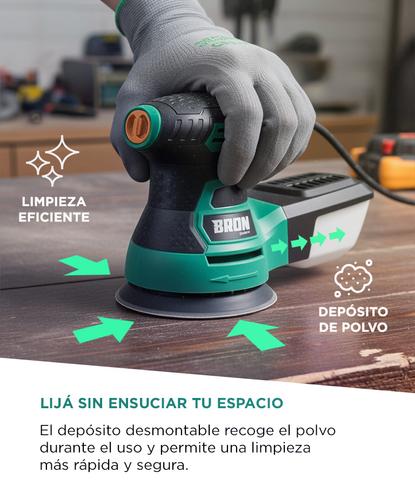Lijadora Electrica Bron by Gadnic 350W 13000 RPM - 3