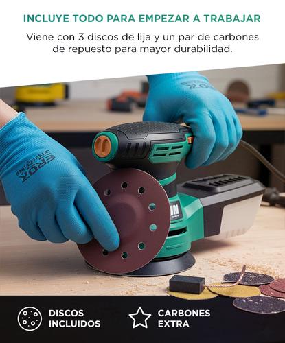 Lijadora Electrica Bron by Gadnic 350W 13000 RPM - 4