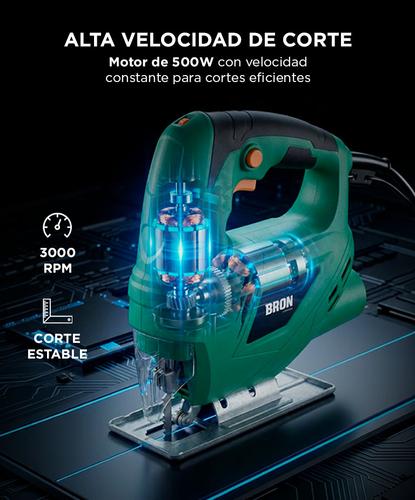 Sierra Caladora Bron by Gadnic Eléctrica 500W 3000 rpm - 2