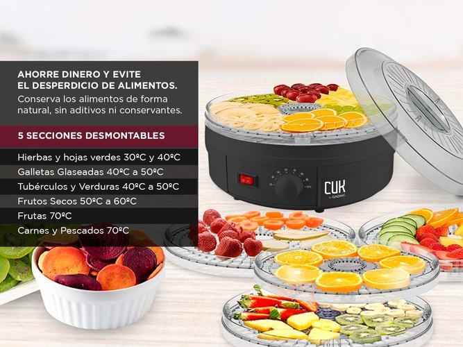 Deshidratador de Alimentos Gadnic  - 2