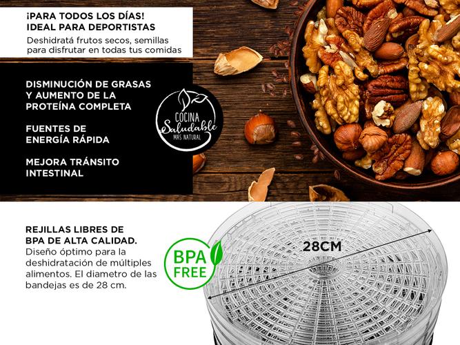 Deshidratador de Alimentos Gadnic  - 3