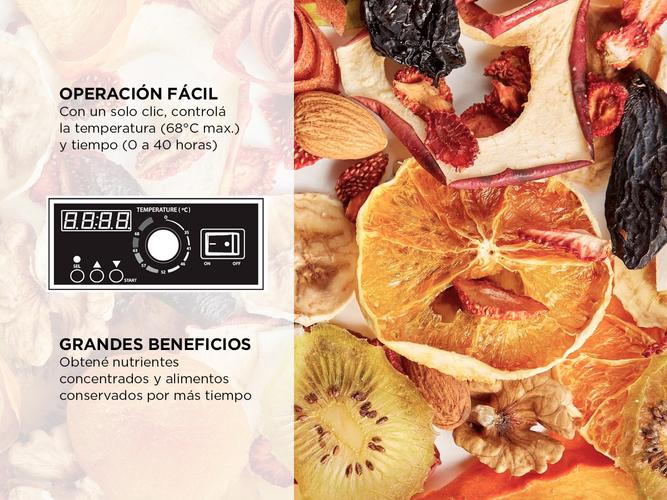 Deshidratador de Alimentos Gadnic 8 Bandejas 630W  - 4