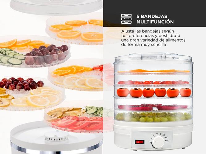 Deshidratador de Alimentos Gadnic con 5 Bandejas - 2