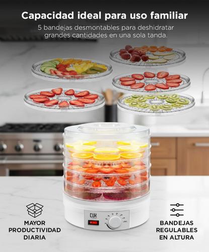 Deshidratador de Alimentos Gadnic con 5 Bandejas - 2