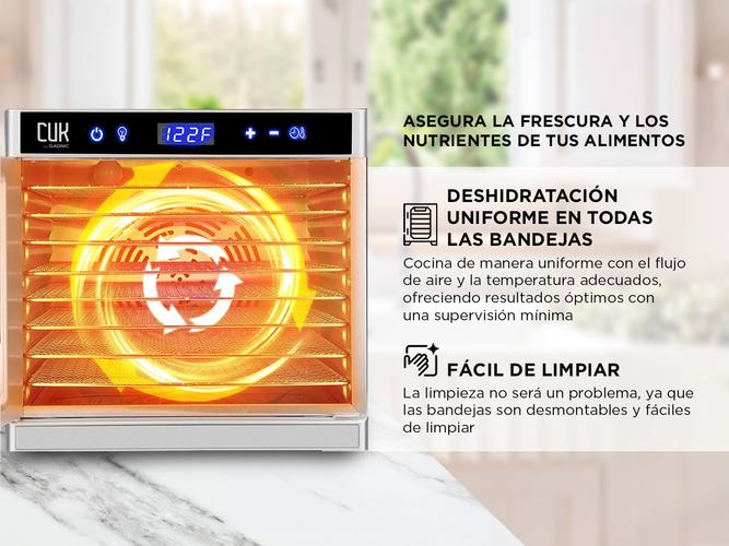 Deshidratador de Alimentos Gadnic 8 Bandejas Usado - 4