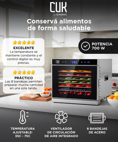 Deshidratador de Alimentos Gadnic 8 Bandejas - 1