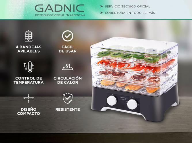 Deshidratador De Alimentos Gadnic 4 Bandejas  - 1