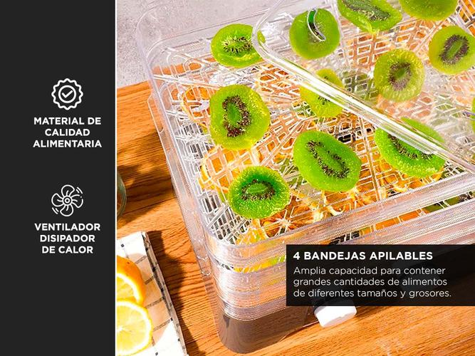 Deshidratador De Alimentos Gadnic 4 Bandejas  - 2