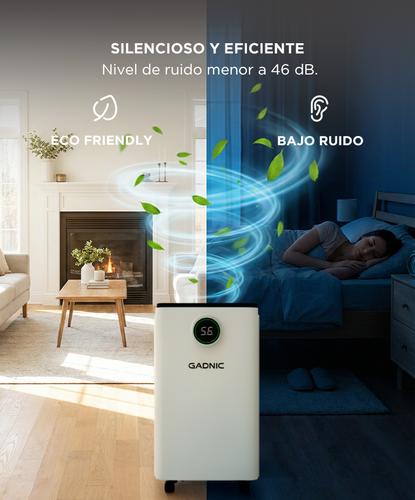 Deshumidificador Electrico Gadnic 12L Silencioso 210W Control Digital - 3