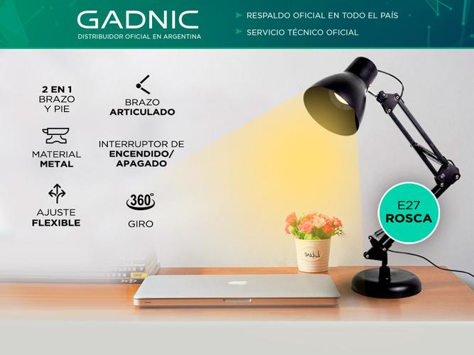 Lampara de Escritorio Articulada Gadnic - 1