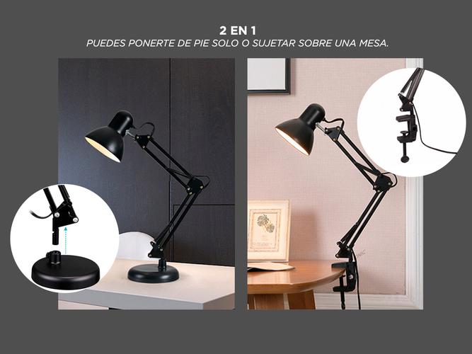 Lampara de Escritorio Articulada Gadnic - 3