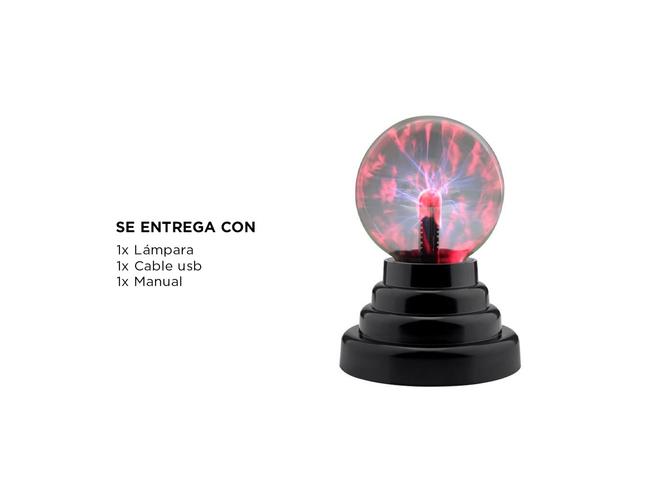 Lámpara de Plasma Eléctrica Gadnic Bola de Luz con Rayos - 5