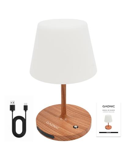 Lámpara De Mesa Gadnic Velador LED Regulable USB - 6