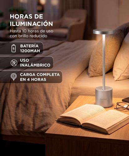 Lámpara de Escritorio Gadnic con Luz LED Recargable - 4