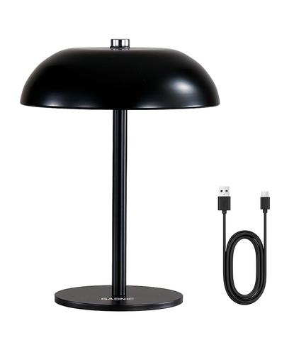 Lampara de Mesa LED Gadnic Inalambrica MAH 3 Tonos de Luz Touch USB C - 6
