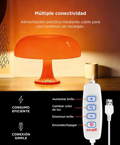 Lámpara LED GADNIC Vintage Luz Regulable 3 Tonos  - 4