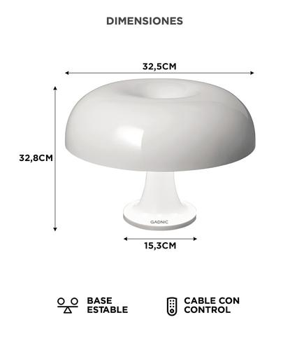 Lámpara LED GADNIC Vintage Luz Regulable 3 Tonos  - 5