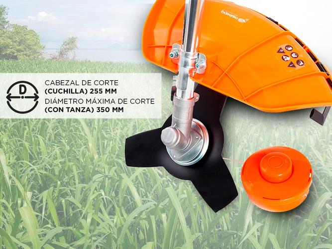 Desmalezadora A Gasolina D520ECO 52 cc 1.2 L Arnes de hombro DOBLE - 4