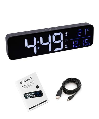 Despertador LED Inteligente Gadnic DP5PRO 40 Tonos Musicales  - 5