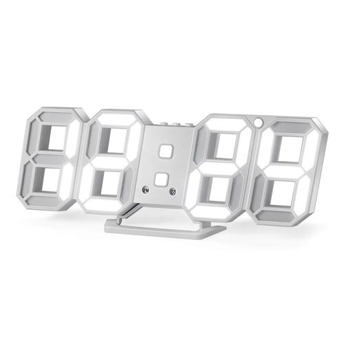 Reloj Despertador Digital Gadnic ALARM-10 Números 3D Luz Led  - 0