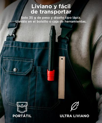 Detector de Fuga de Gas Natural Gadnic Con Alarma Audible y Visual - 4