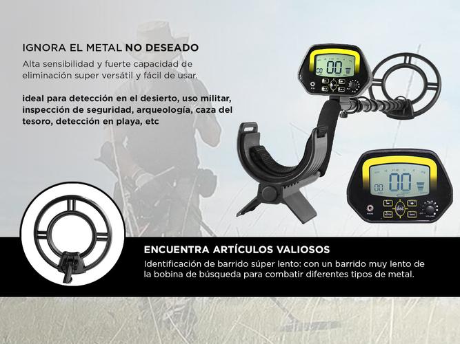 Detector De Metales Gadnic MD-3030 Oro Plata - 2