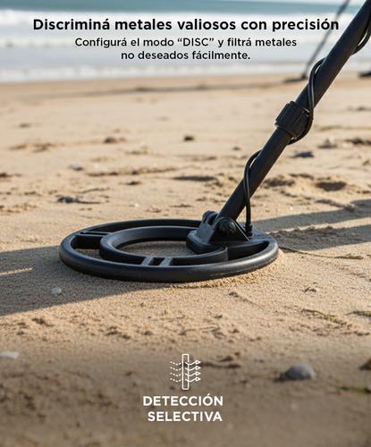 Detector De Metales Gadnic MD-3030 Oro Plata Outlet - 2
