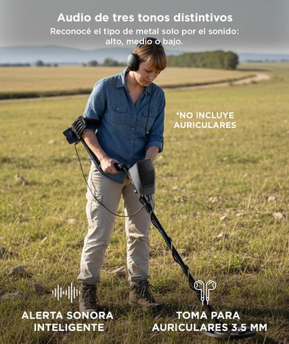 Detector De Metales Gadnic MD-3030 Oro Plata Outlet - 4