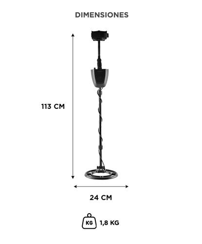 Detector De Metales Gadnic MD-3030 Oro Plata - 5