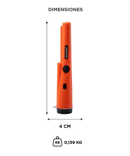 Detector De Metales Gadnic Con Indicador De Profundidad - 5