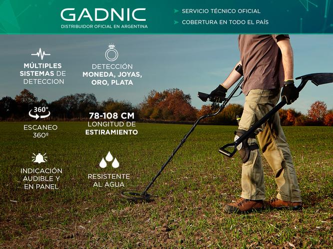 Detector de Metales Gadnic Alta Sensibilidad - 1