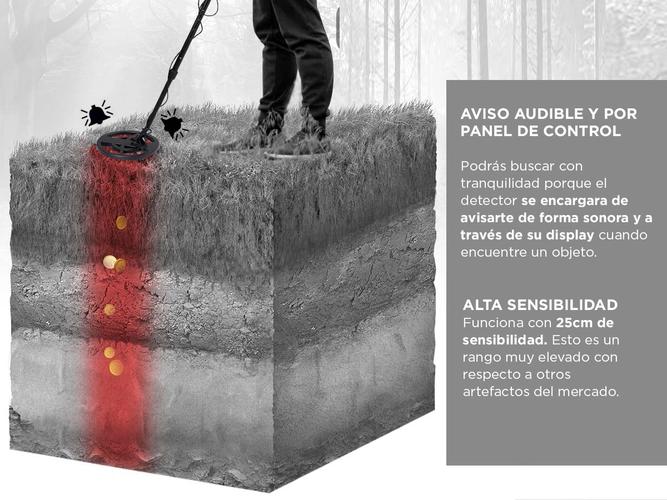 Detector de Metales Gadnic Alta Sensibilidad - 4