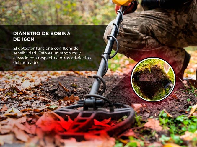 Detector de Metales Gadnic Alta Sensibilidad Profesional - 3