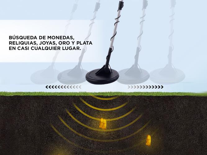 Detector de Metales Gadnic Alta Sensibilidad Profesional - 4