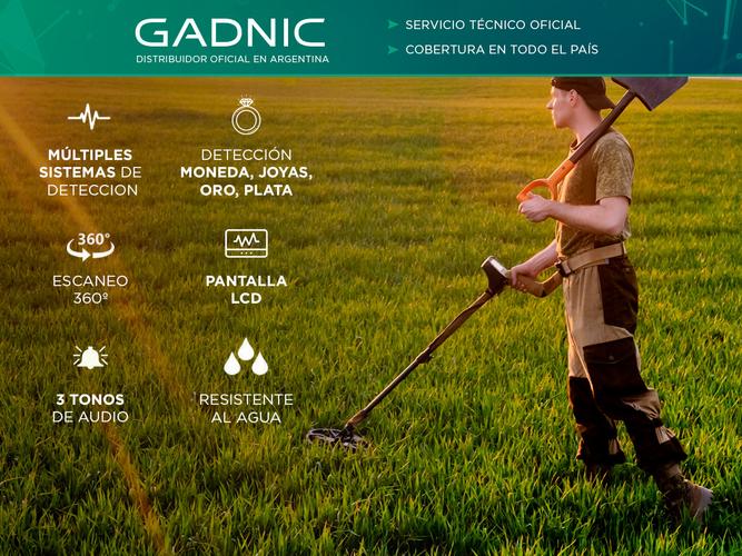Detector De Metales Gadnic Profesional  - 1