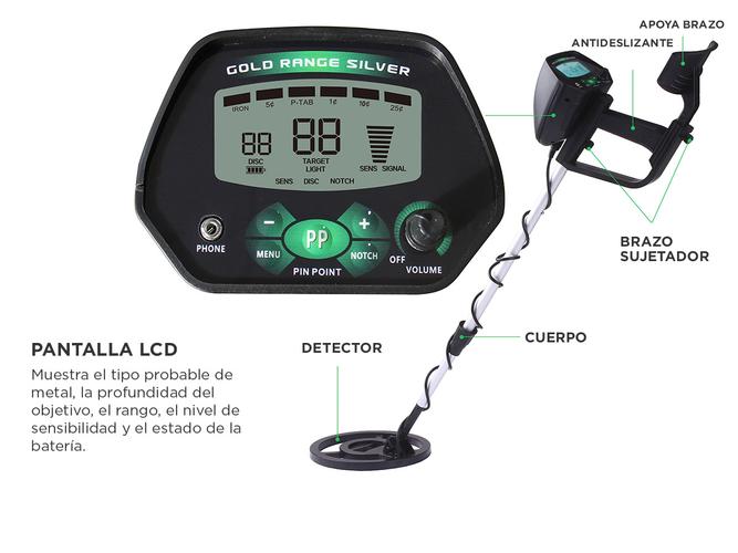 Detector De Metales Gadnic Profesional  - 5