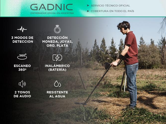 Detector de Metales Gadnic Profesional Alta Sensibilidad  Outlet - 1