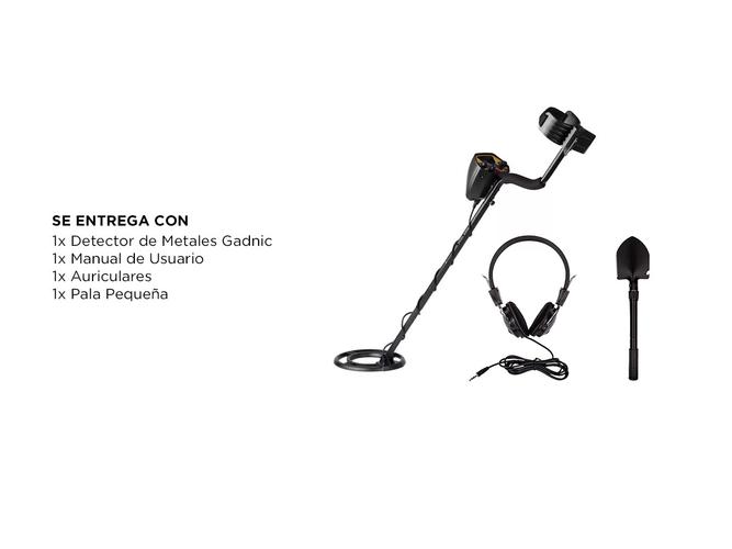 Detector de Metales Gadnic Profesional Alta Sensibilidad  - 6